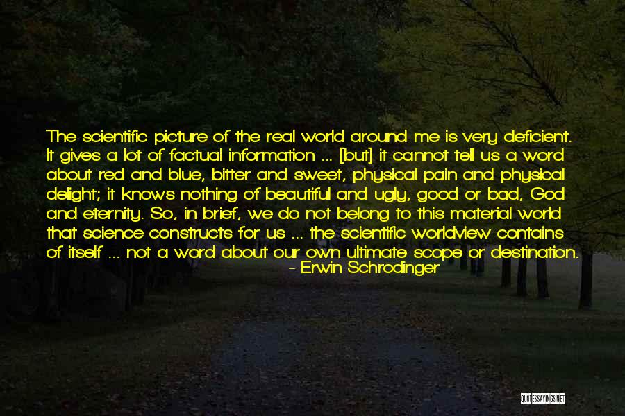 Only God Knows Picture Quotes By Erwin Schrodinger Only God Knows Picture Quotes By Erwin Schrodinger