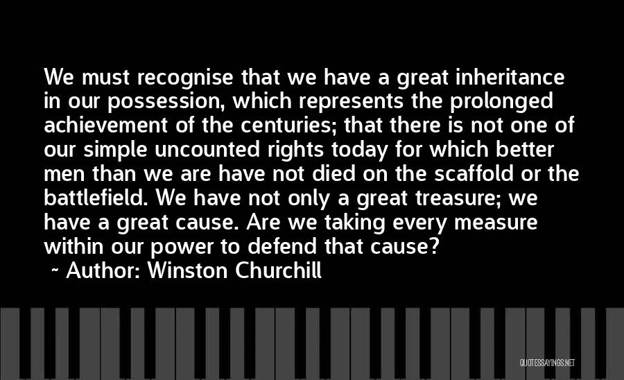 Only Have Today Quotes By Winston Churchill