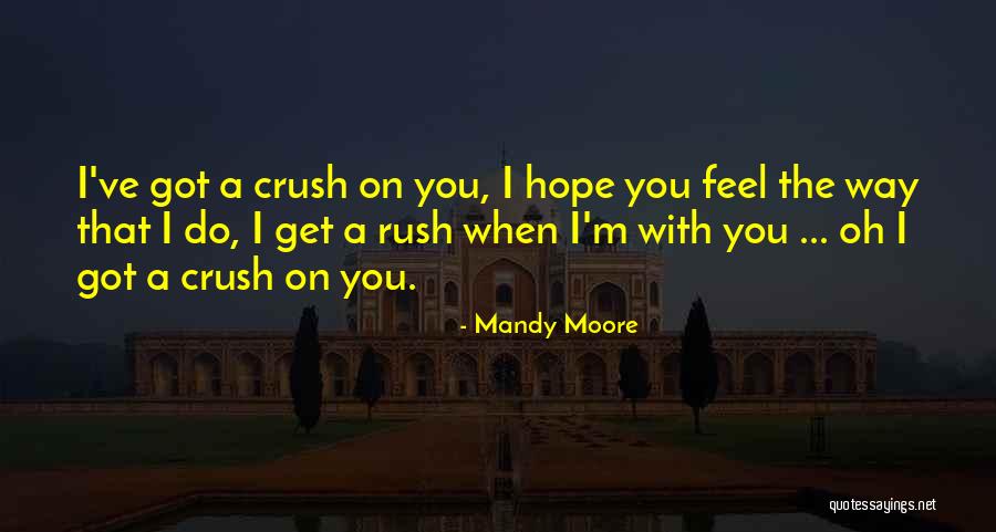 Only Hope Mandy Moore Quotes By Mandy Moore Only Hope Mandy Moore Quotes By Mandy Moore