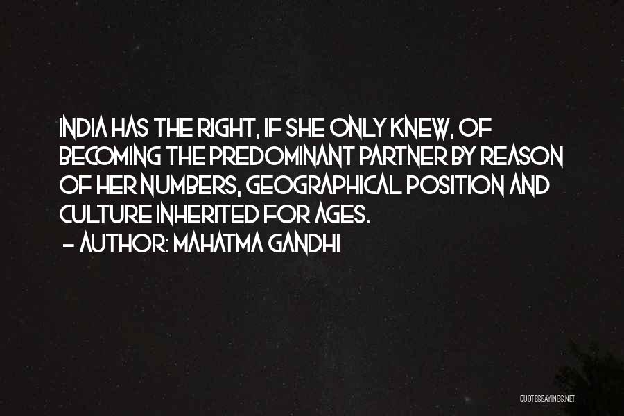 Only If She Knew Quotes By Mahatma Gandhi