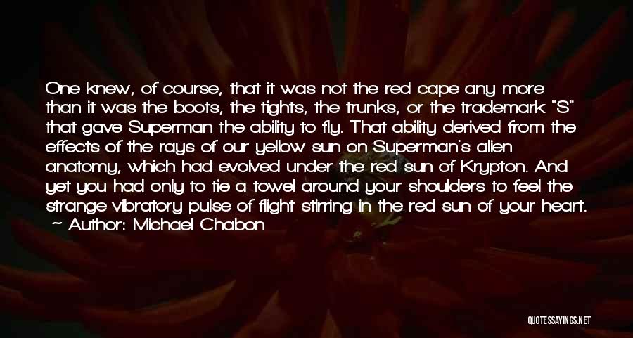 Only If You Knew How I Feel Quotes By Michael Chabon