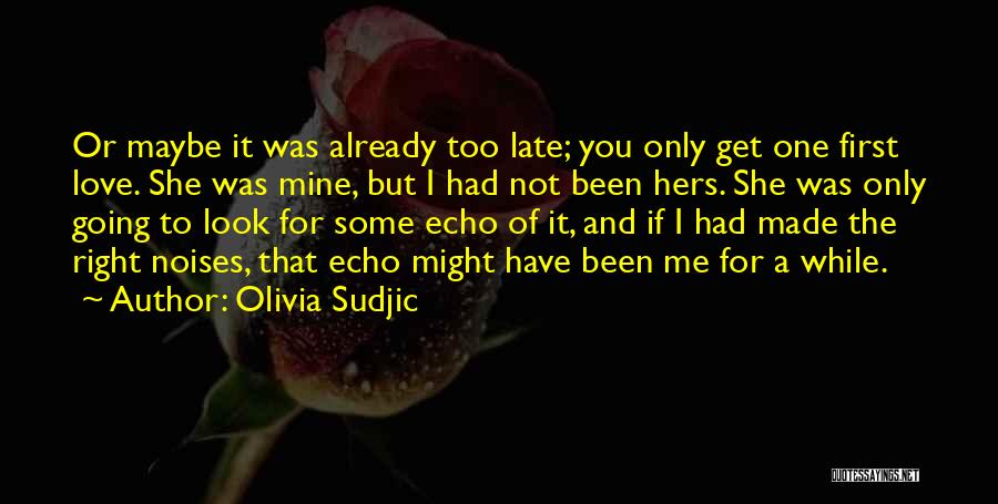 Only If You Was Mine Quotes By Olivia Sudjic