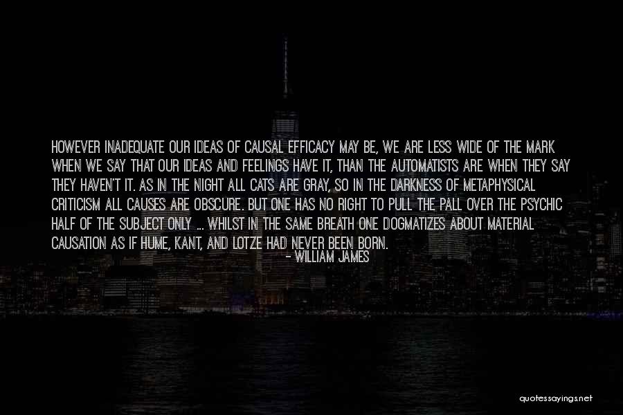 Only In The Darkness Quotes By William James Only In The Darkness Quotes By William James