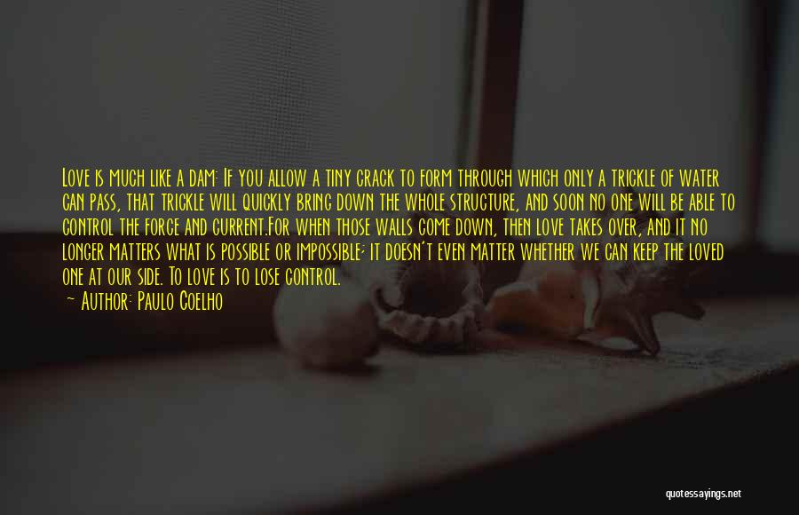 Only Love Matters Quotes By Paulo Coelho