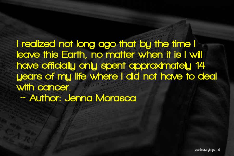 Only Matter Time Quotes By Jenna Morasca