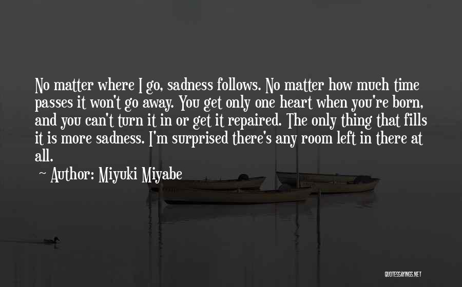 Only Matter Time Quotes By Miyuki Miyabe