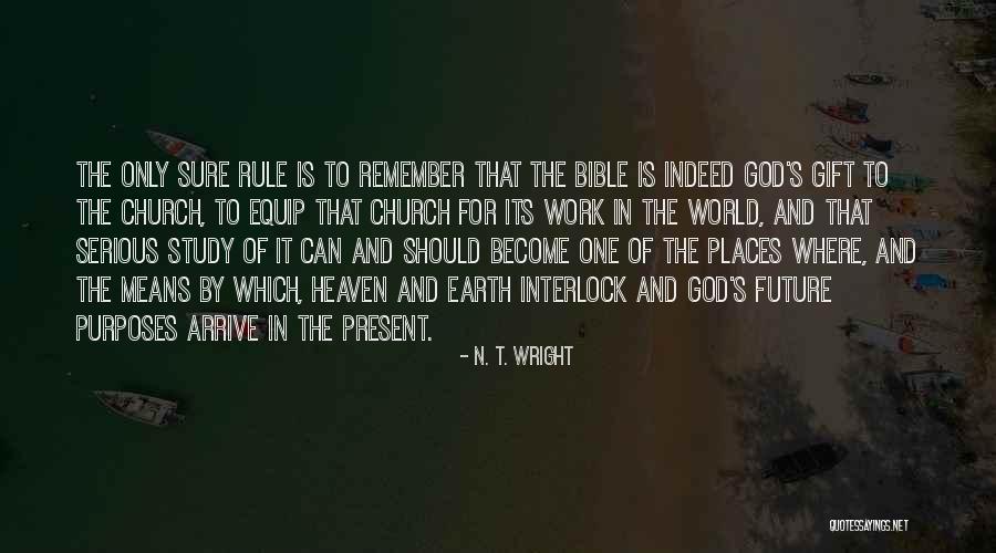 Only One God Bible Quotes By N. T. Wright