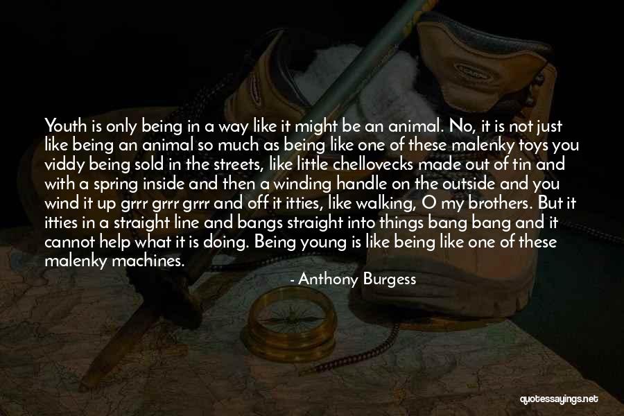 Only One Line Quotes By Anthony Burgess