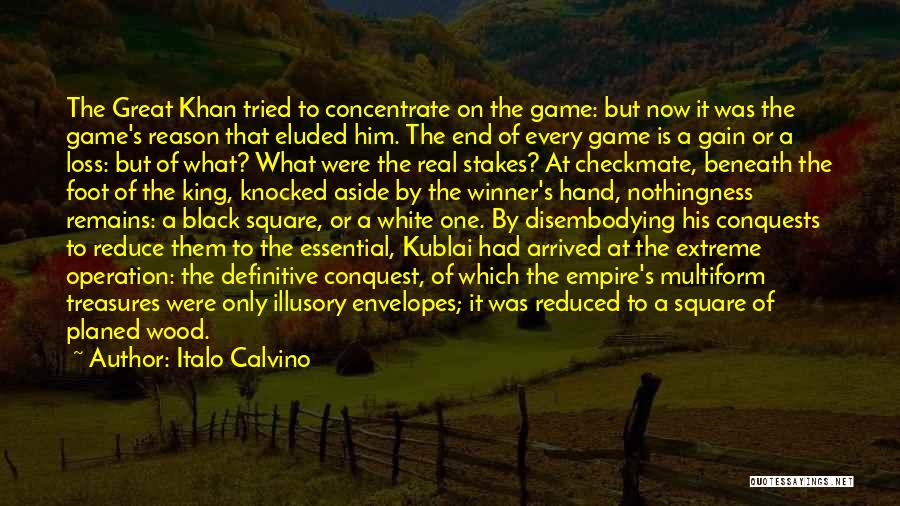 Only One Winner Quotes By Italo Calvino