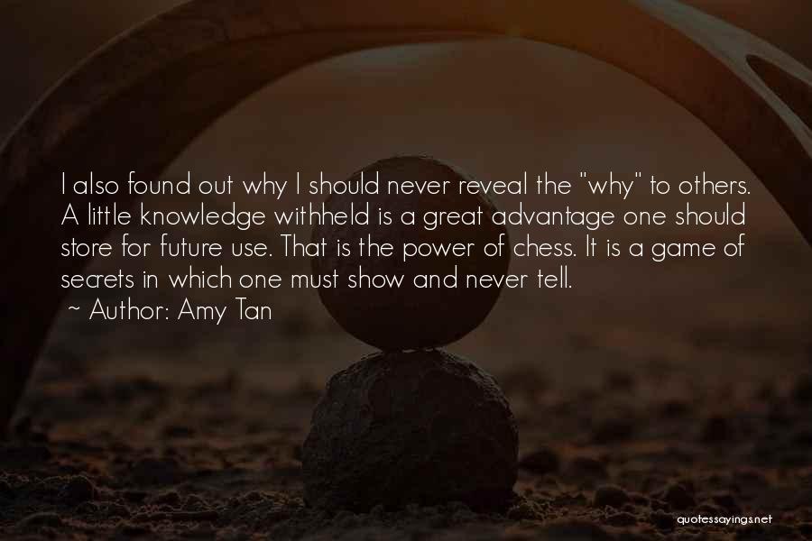 Only The Future Will Tell Quotes By Amy Tan