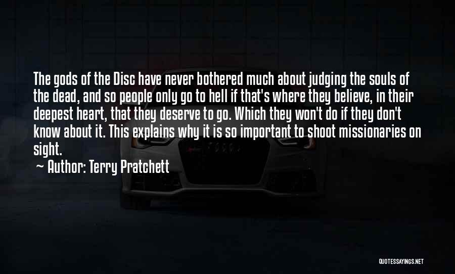 Only The Heart Important Quotes By Terry Pratchett