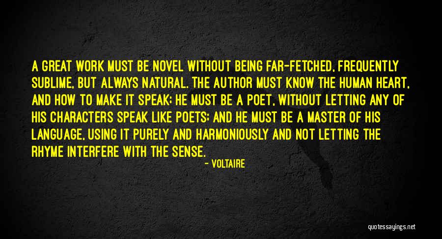 Only The Heart Novel Quotes By Voltaire Only The Heart Novel Quotes By Voltaire
