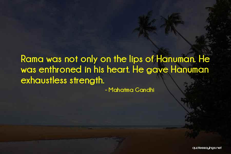 Only The Heart Quotes By Mahatma Gandhi