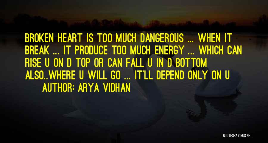 Only U Can Quotes By Arya Vidhan