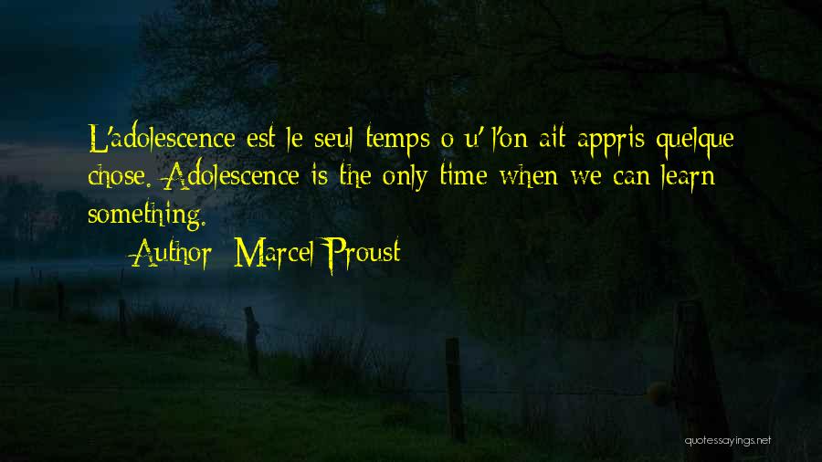 Only U Can Quotes By Marcel Proust