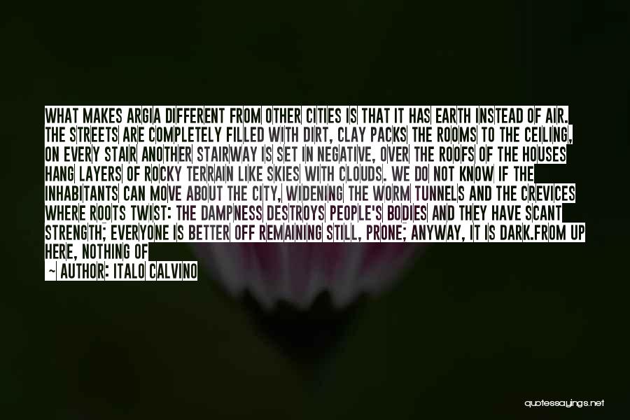 Only Up From Here Quotes By Italo Calvino