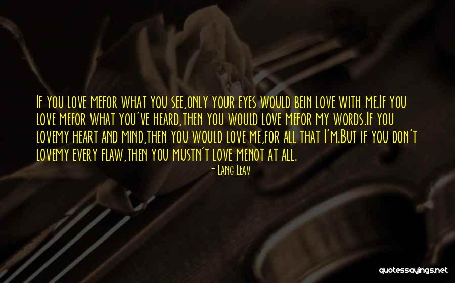 Only You In My Heart Quotes By Lang Leav Only You In My Heart Quotes By Lang Leav