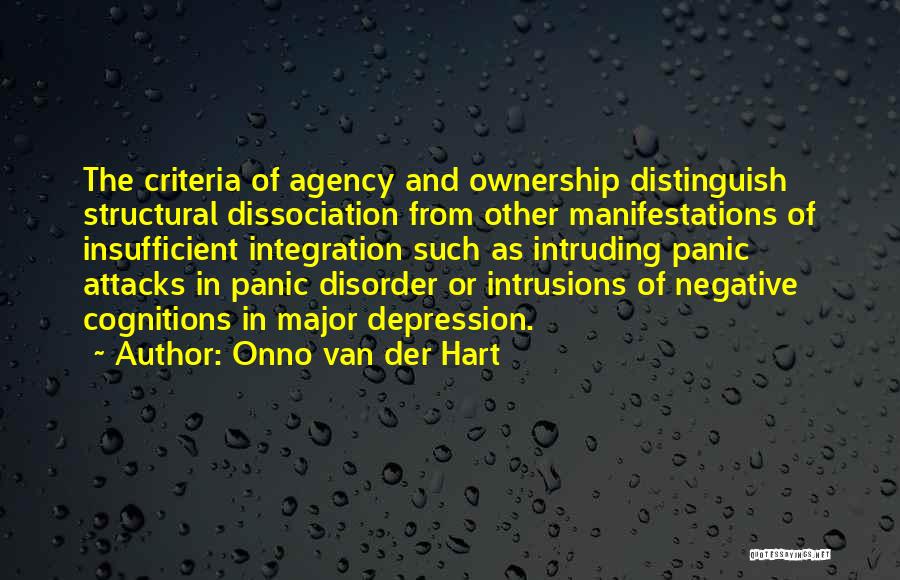 Onno Van Der Hart Quotes 463193