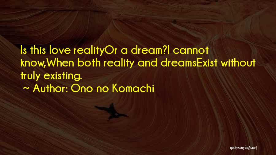Ono No Komachi Quotes 319025