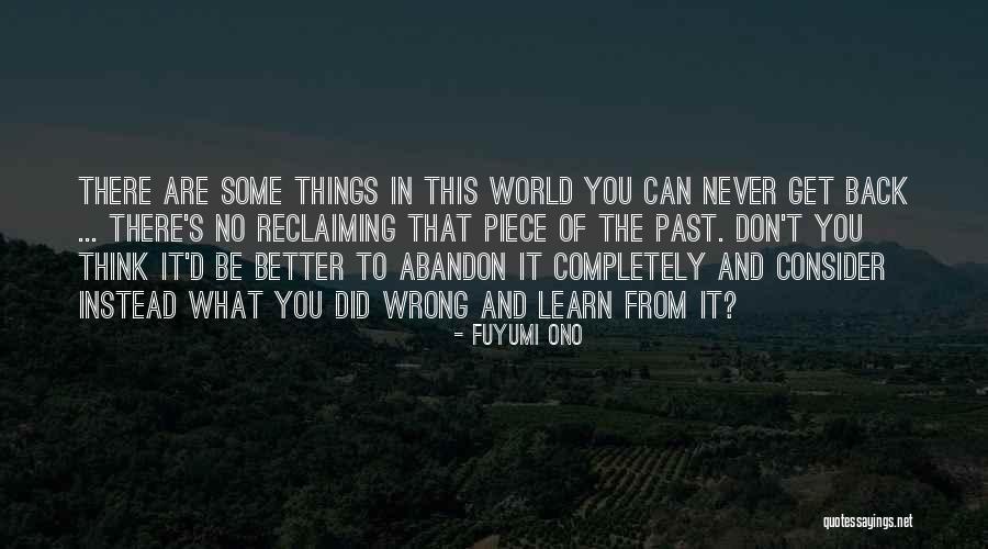 Ono Quotes By Fuyumi Ono Ono Quotes By Fuyumi Ono