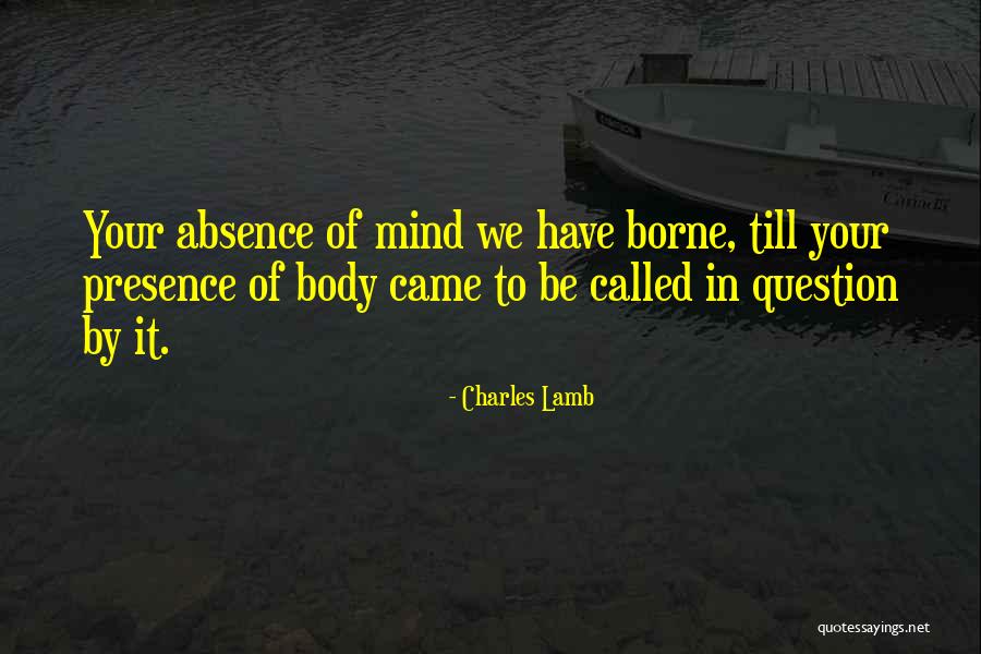 Onodi V S R Quotes By Charles Lamb Onodi V S R Quotes By Charles Lamb