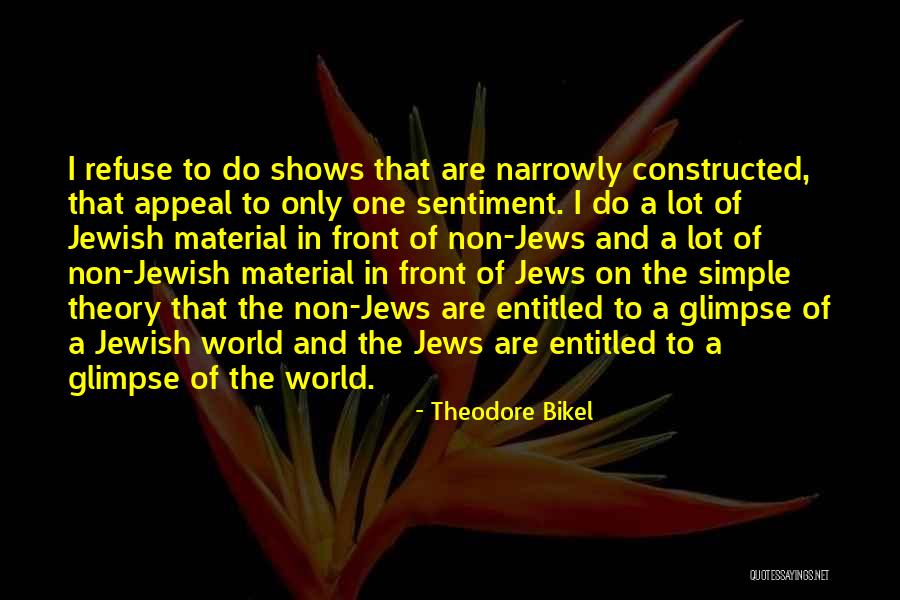 Onorati Gazda Quotes By Theodore Bikel Onorati Gazda Quotes By Theodore Bikel