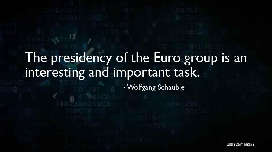 Ontdektechniek Quotes By Wolfgang Schauble