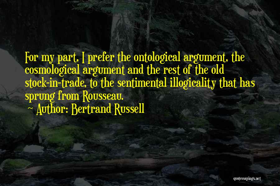 Ontological Quotes By Bertrand Russell