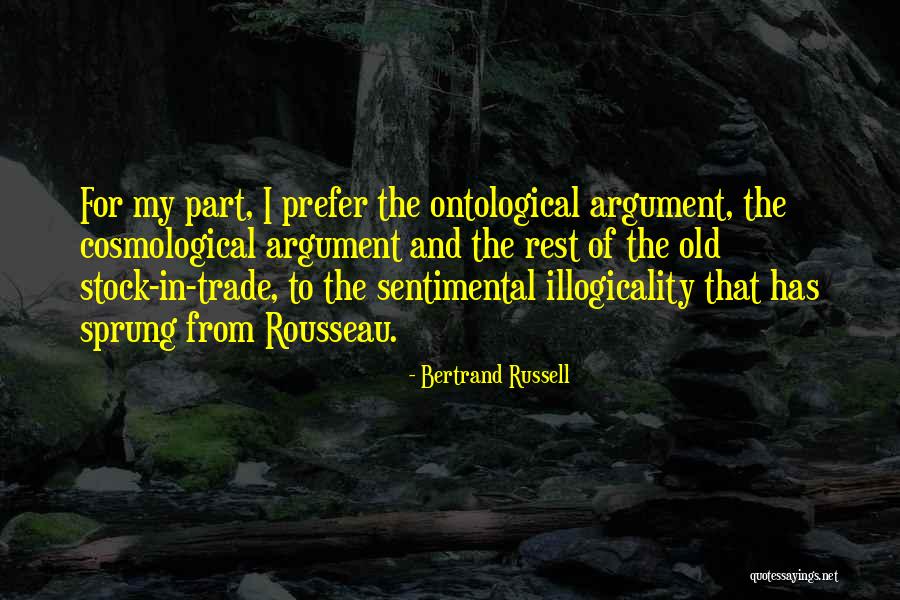 Ontological Quotes By Bertrand Russell