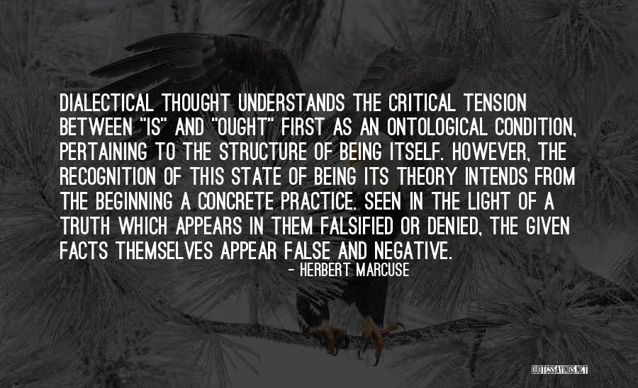 Ontological Quotes By Herbert Marcuse