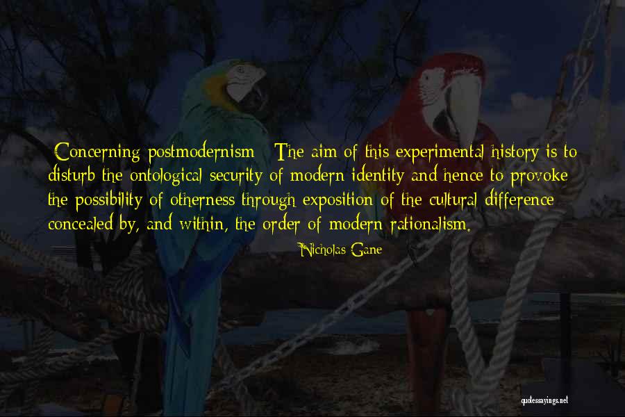 Ontological Quotes By Nicholas Gane