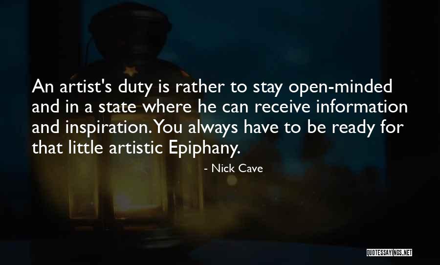 Ontvankelijkheidsvereisten Quotes By Nick Cave Ontvankelijkheidsvereisten Quotes By Nick Cave