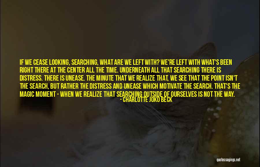 Onworrying Quotes By Charlotte Joko Beck