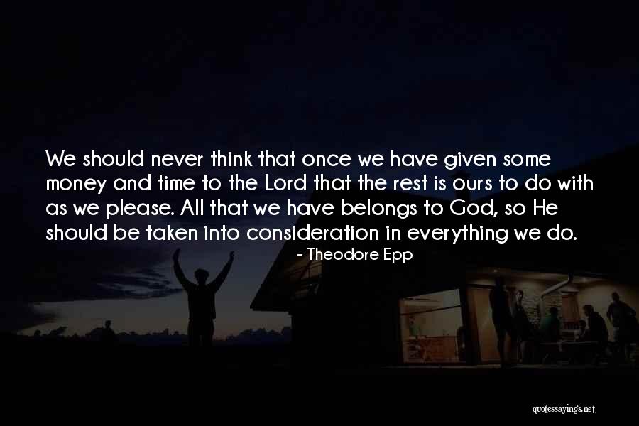 Oogarden Quotes By Theodore Epp Oogarden Quotes By Theodore Epp