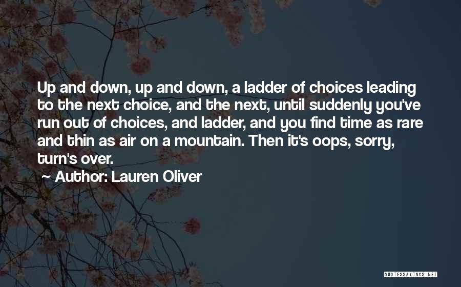 Oops Quotes By Lauren Oliver