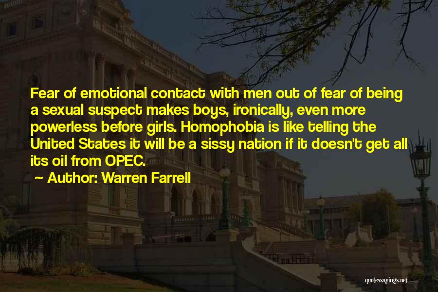 Opec Quotes By Warren Farrell