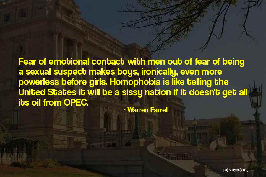 Opec Quotes By Warren Farrell