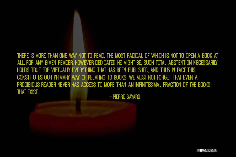 Open Access Quotes By Pierre Bayard Open Access Quotes By Pierre Bayard