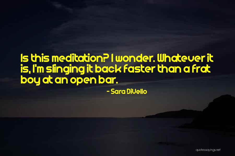 Open Bar Quotes By Sara DiVello Open Bar Quotes By Sara DiVello