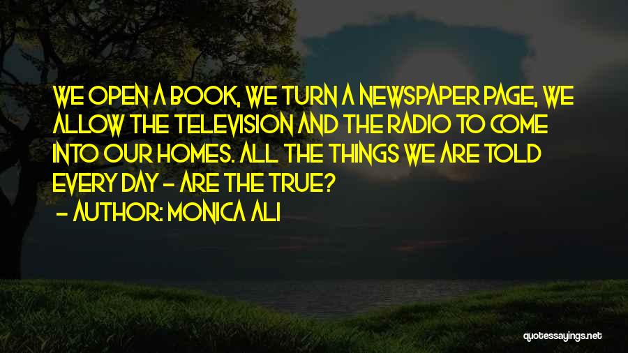 Open Book Quotes By Monica Ali