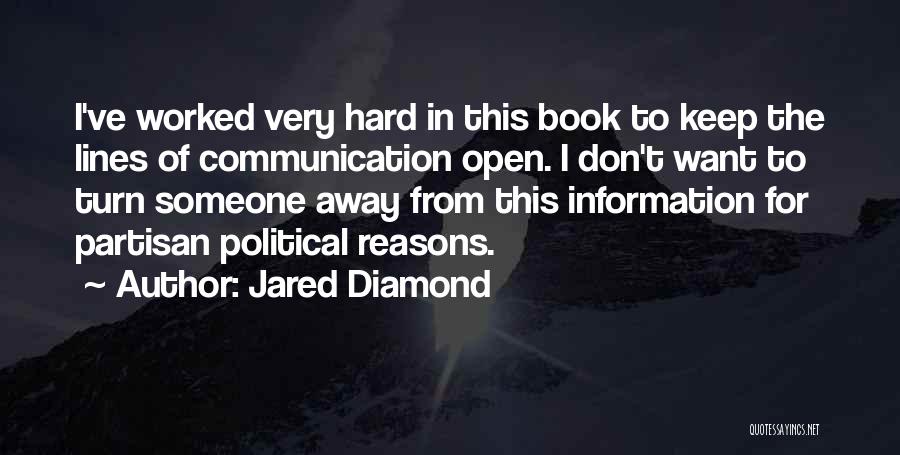 Open Communication Quotes By Jared Diamond