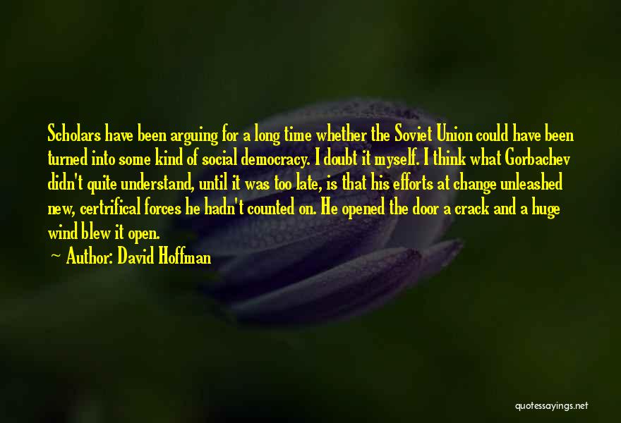 Open Democracy Quotes By David Hoffman