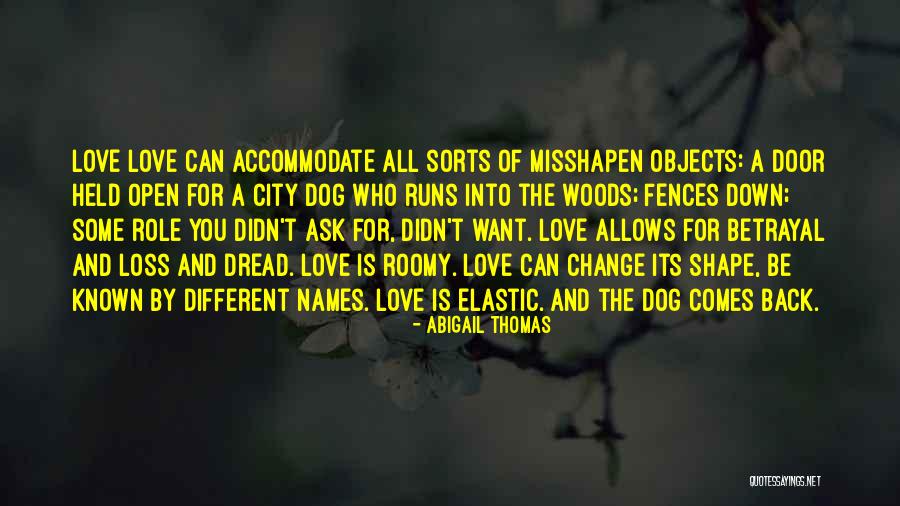 Open Door Love Quotes By Abigail Thomas Open Door Love Quotes By Abigail Thomas