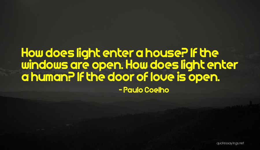 Open Door Love Quotes By Paulo Coelho