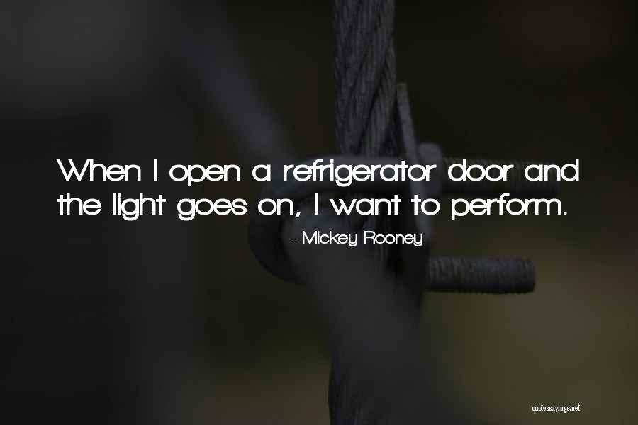 Open Door Quotes By Mickey Rooney Open Door Quotes By Mickey Rooney