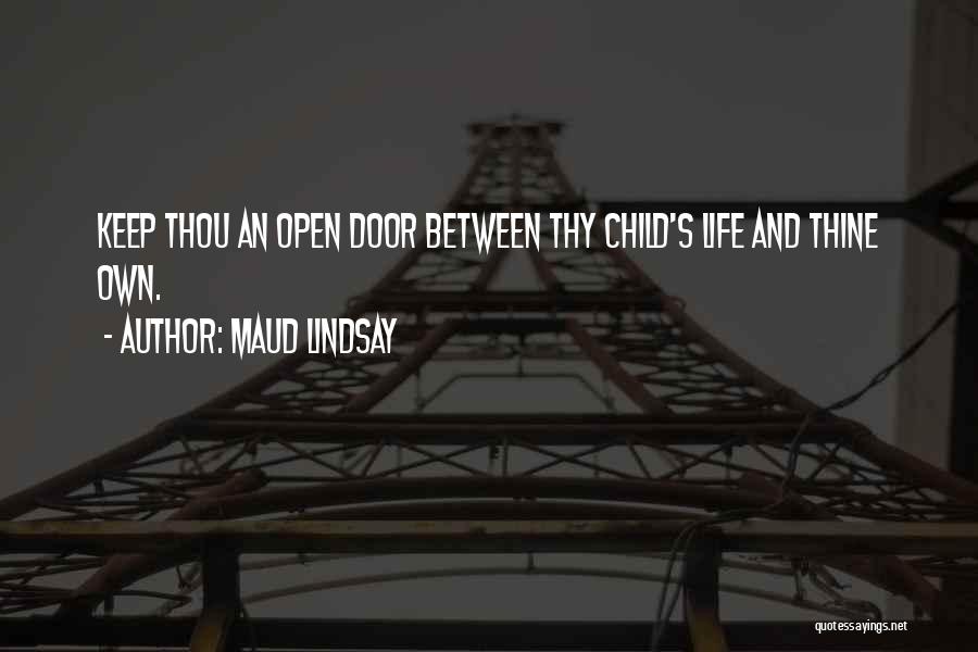 Open Doors Quotes By Maud Lindsay