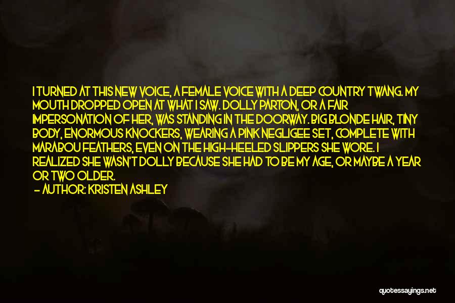 Open Doorway Quotes By Kristen Ashley