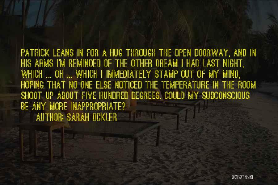 Open Doorway Quotes By Sarah Ockler