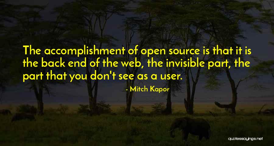 Open End Quotes By Mitch Kapor Open End Quotes By Mitch Kapor