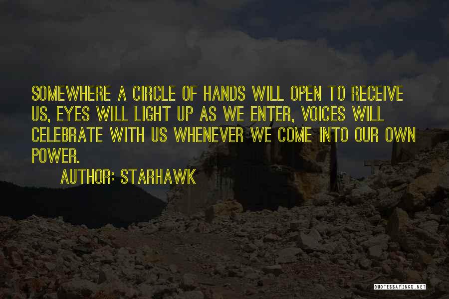Open Eye Quotes By Starhawk